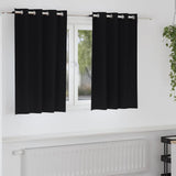 vidaXL Blackout Gordijnen met Ringen 2 pcs Beige 140 x 140 cm