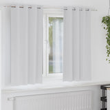 vidaXL Blackout Gordijnen met Ringen 2 pcs Beige 140 x 140 cm