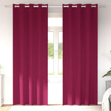 vidaXL Blackout Gordijnen met Ringen 2 pcs Beige 140 x 140 cm