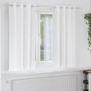 vidaXL Blackout Gordijnen met Ringen 2 pcs Beige 140 x 140 cm