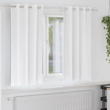 vidaXL Blackout Gordijnen met Ringen 2 pcs Beige 140 x 140 cm