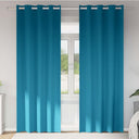 vidaXL Blackout Gordijnen met Ringen 2 pcs Beige 140 x 140 cm