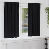vidaXL Blackout Gordijnen met Ringen 2 pcs Beige 140 x 140 cm