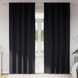 vidaXL Blackout Gordijnen met Ringen 2 pcs Beige 140 x 140 cm