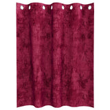 vidaXL Velvet Gordijnen 2 pcs Wijnrood 140 x 140 cm Fluweel