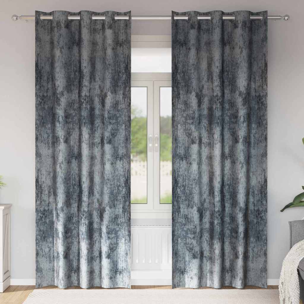 vidaXL Velvet Gordijnen 2 pcs Wijnrood 140 x 140 cm Fluweel