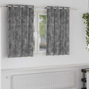 vidaXL Velvet Gordijnen 2 pcs Wijnrood 140 x 140 cm Fluweel