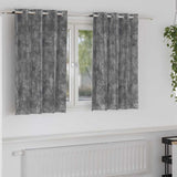 vidaXL Velvet Gordijnen 2 pcs Wijnrood 140 x 140 cm Fluweel