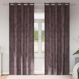 vidaXL Velvet Gordijnen 2 pcs Wijnrood 140 x 140 cm Fluweel