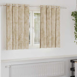 vidaXL Velvet Gordijnen 2 pcs Wijnrood 140 x 140 cm Fluweel