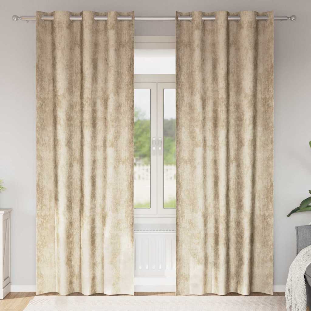 vidaXL Velvet Gordijnen 2 pcs Wijnrood 140 x 140 cm Fluweel
