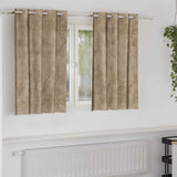 vidaXL Velvet Gordijnen 2 pcs Wijnrood 140 x 140 cm Fluweel
