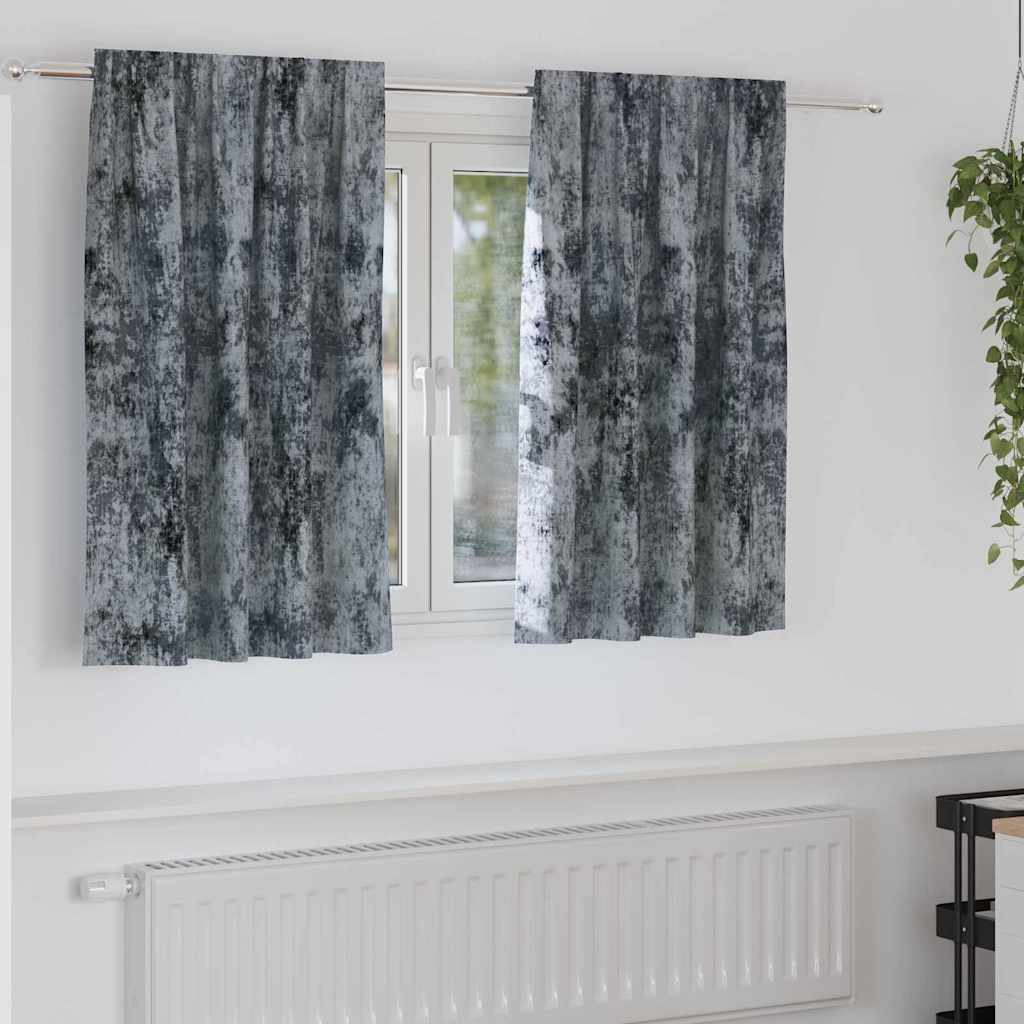 vidaXL Velvet Gordijnen 2 pcs Wijnrood 140 x 140 cm Fluweel