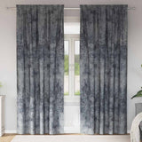 vidaXL Velvet Gordijnen 2 pcs Wijnrood 140 x 140 cm Fluweel