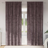 vidaXL Velvet Gordijnen 2 pcs Wijnrood 140 x 140 cm Fluweel