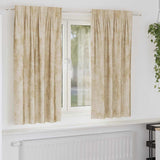 vidaXL Velvet Gordijnen 2 pcs Wijnrood 140 x 140 cm Fluweel