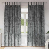 vidaXL Velvet Gordijnen 2 pcs Wijnrood 140 x 140 cm Fluweel