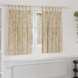 vidaXL Velvet Gordijnen 2 pcs Wijnrood 140 x 140 cm Fluweel