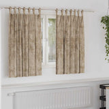vidaXL Velvet Gordijnen 2 pcs Wijnrood 140 x 140 cm Fluweel