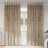 vidaXL Velvet Gordijnen 2 pcs Wijnrood 140 x 140 cm Fluweel