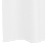 vidaXL Voile Gordijn met gordijnen 2 pcs Wit 140 x 140 cm Polyester