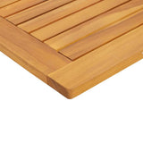 vidaXL Tafelblad Olie Natuurlijk 80 x 40 x 2 cm Massief Acacia Hout