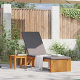 vidaXL Ligstoel Olie Natuurlijk 200 x 55 x 94 cm Massief acaciahout