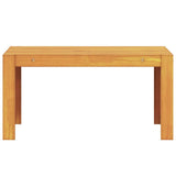 vidaXL Bijzettafel Olie Natuurlijk 70 x 35 x 35 cm Massief Acacia Hout