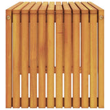 vidaXL Bijzettafel Olie Natuurlijk 70 x 35 x 35 cm Massief Acacia Hout