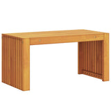 vidaXL Bijzettafel Olie Natuurlijk 70 x 35 x 35 cm Massief Acacia Hout