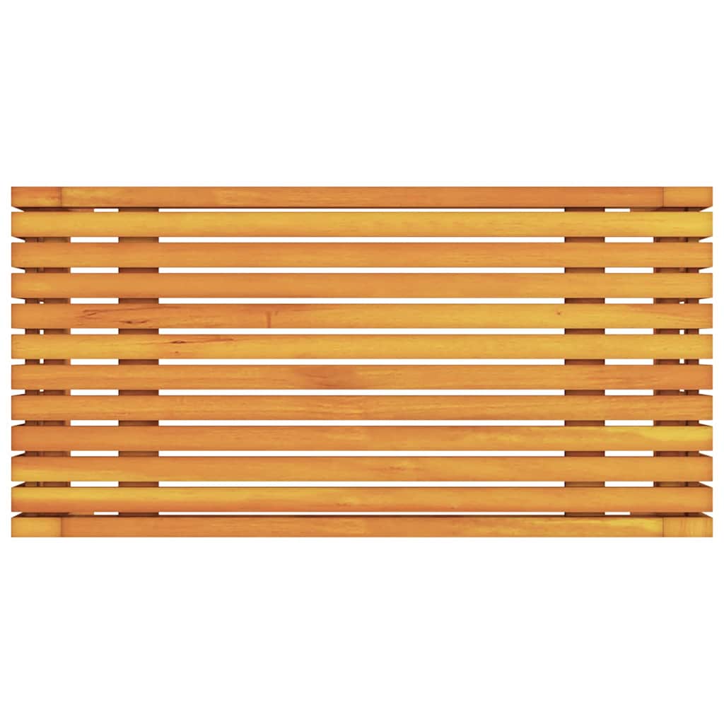 vidaXL Bijzettafel Olie Natuurlijk 70 x 35 x 35 cm Massief Acacia Hout