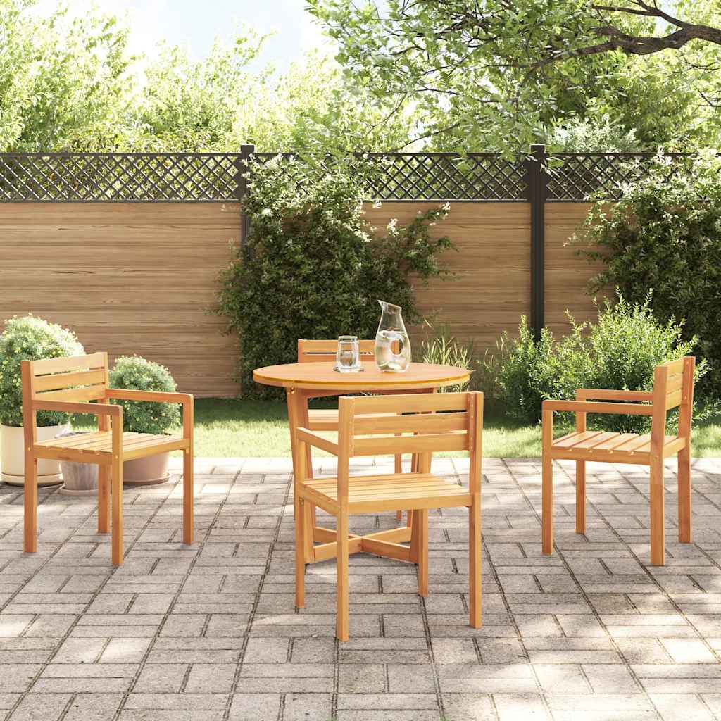 vidaXL Tuinstoelen 2 st 50x53x80 cm massief acaciahout