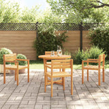 vidaXL Tuinstoelen 2 st 50x53x80 cm massief acaciahout