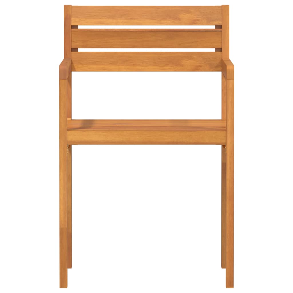 vidaXL Tuinstoelen 2 st 50x53x80 cm massief acaciahout