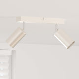 vidaXL Plafondspot met schijnwerpers Zwart 6 x 6 x 16 cm Metaal