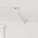 vidaXL Plafondspot met schijnwerpers Wit 25.5 x 8 x 16 cm Metaal