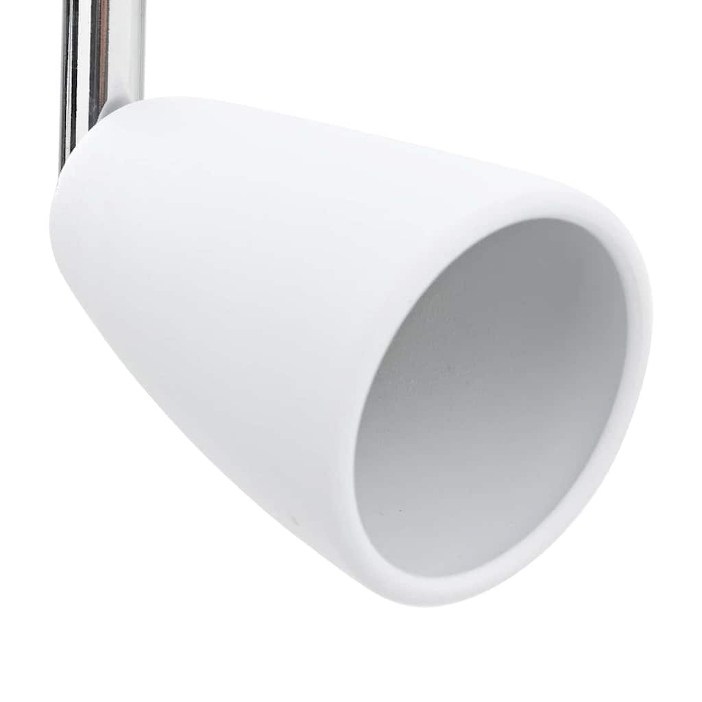 vidaXL Plafondspot met schijnwerpers Wit 25.5 x 8 x 16 cm Metaal