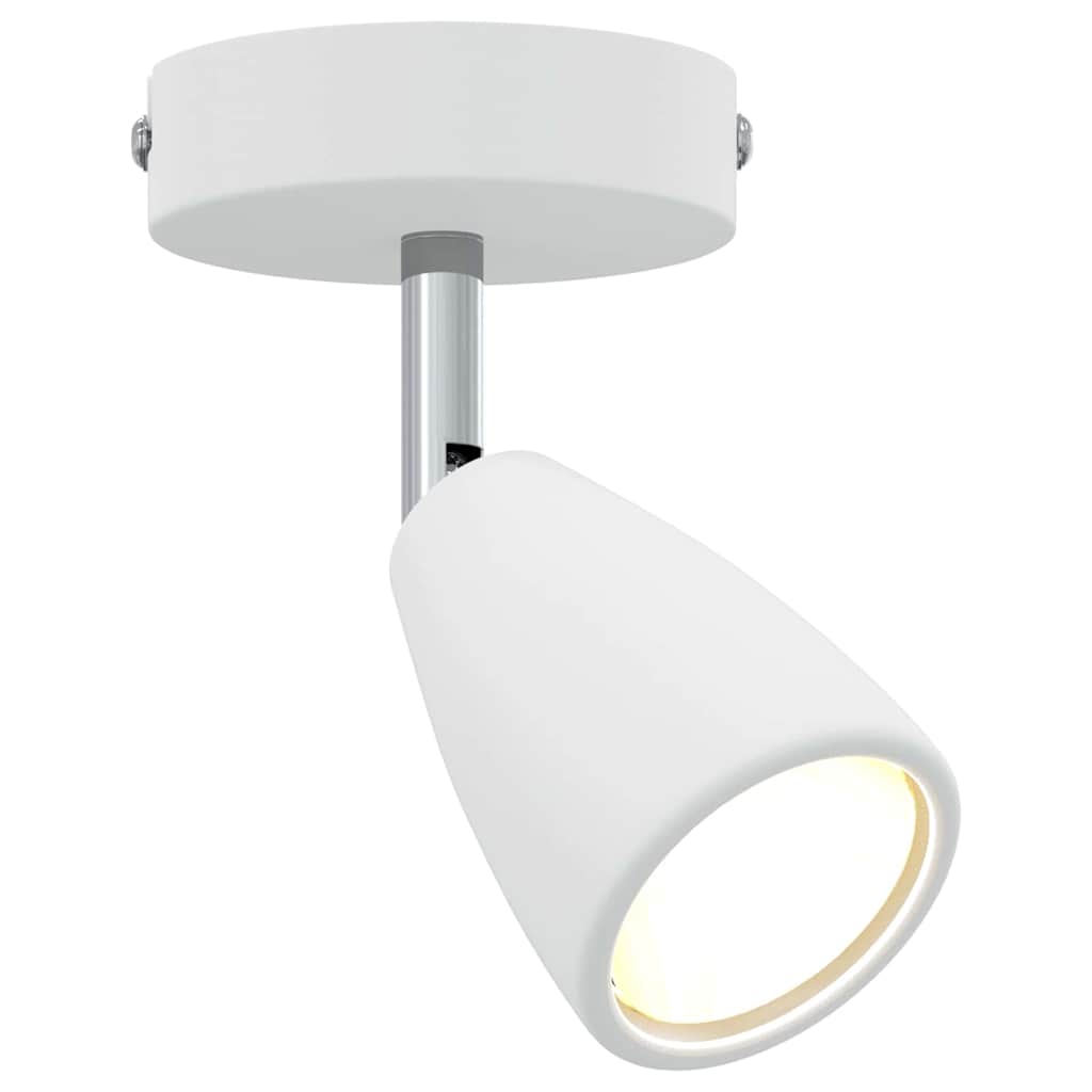 vidaXL Plafondspot met schijnwerpers Wit 25.5 x 8 x 16 cm Metaal