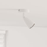 vidaXL Plafondspot met schijnwerpers Wit 25.5 x 8 x 16 cm Metaal