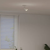 vidaXL Plafondspot met schijnwerpers Wit 25.5 x 8 x 16 cm Metaal