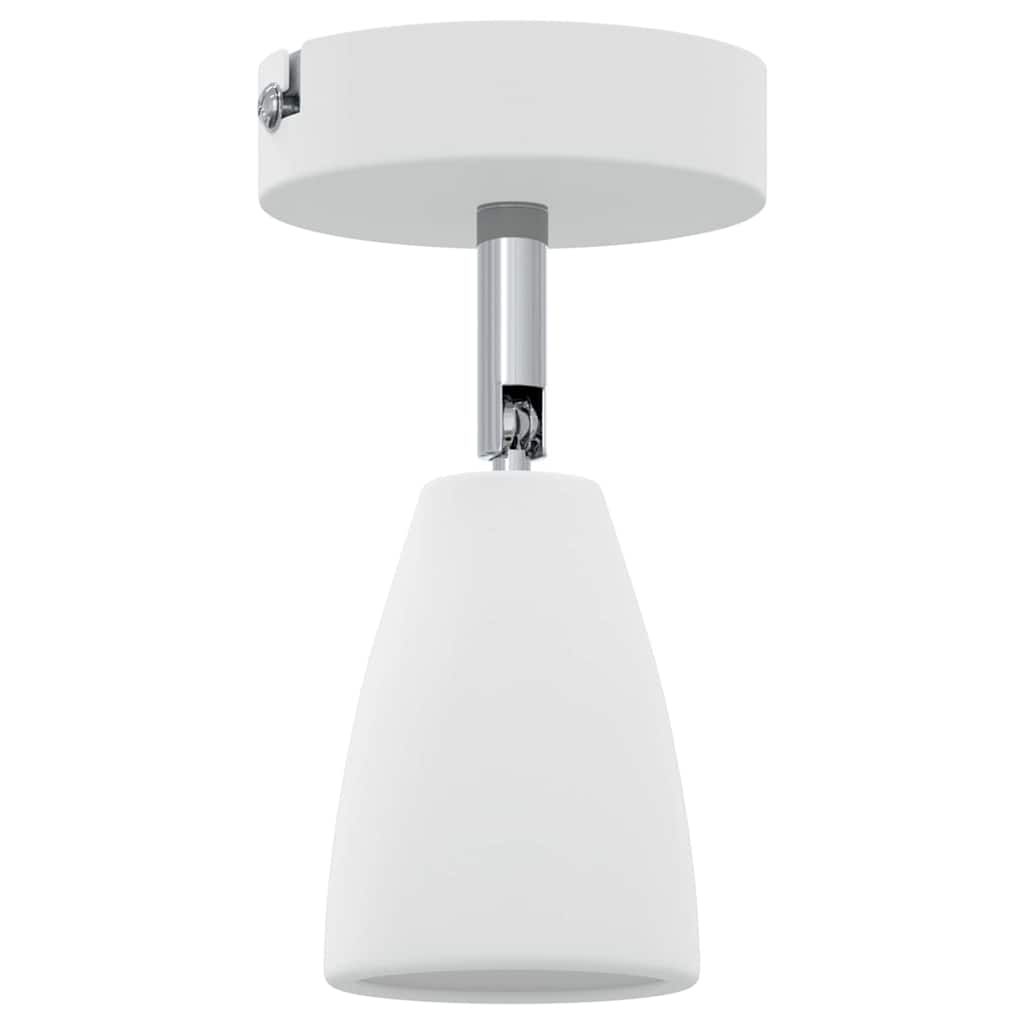 vidaXL Plafondspot met schijnwerpers Wit 25.5 x 8 x 16 cm Metaal