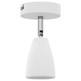vidaXL Plafondspot met schijnwerpers Wit 25.5 x 8 x 16 cm Metaal