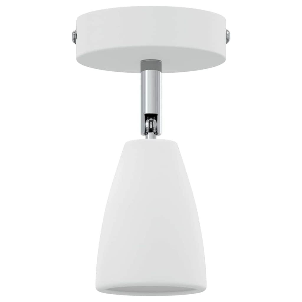 vidaXL Plafondspot met schijnwerpers Wit 25.5 x 8 x 16 cm Metaal