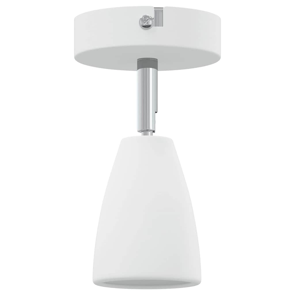 vidaXL Plafondspot met schijnwerpers Wit 25.5 x 8 x 16 cm Metaal