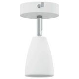 vidaXL Plafondspot met schijnwerpers Wit 25.5 x 8 x 16 cm Metaal