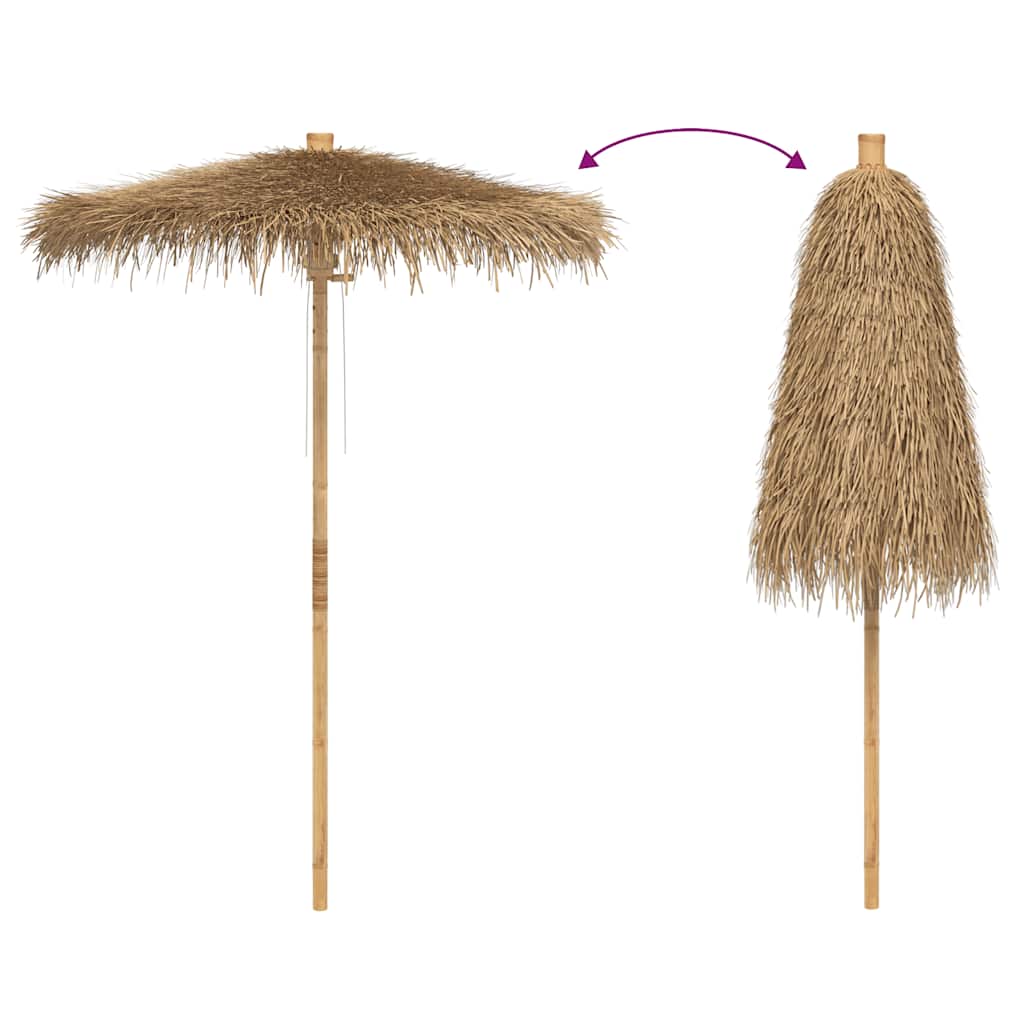 vidaXL Paraplu Tiki met klamboe 150 cm bamboe