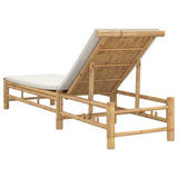 vidaXL Ligbed 55x199x30 cm bamboe