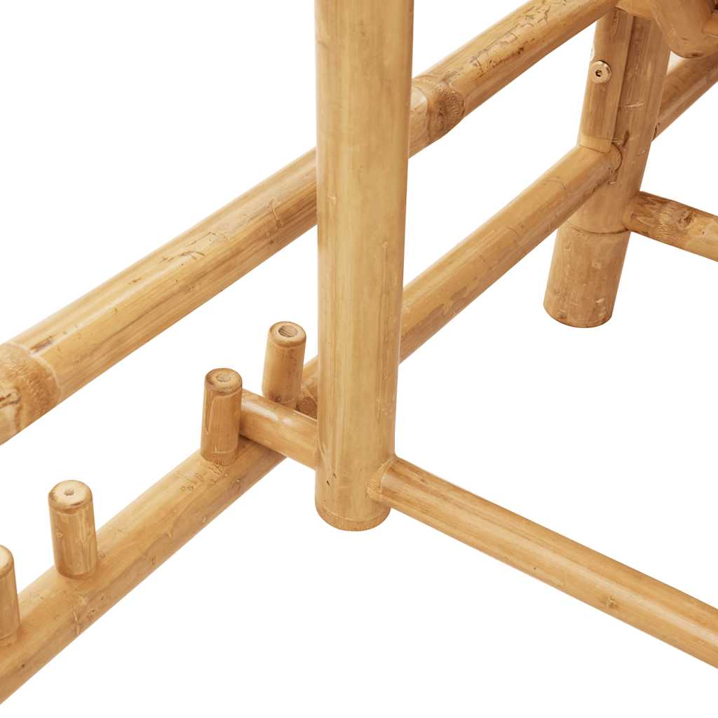 vidaXL Ligbed 55x199x30 cm bamboe