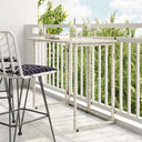 vidaXL Tuintafel inklapbaar 90x51x75 cm poly rattan zwart