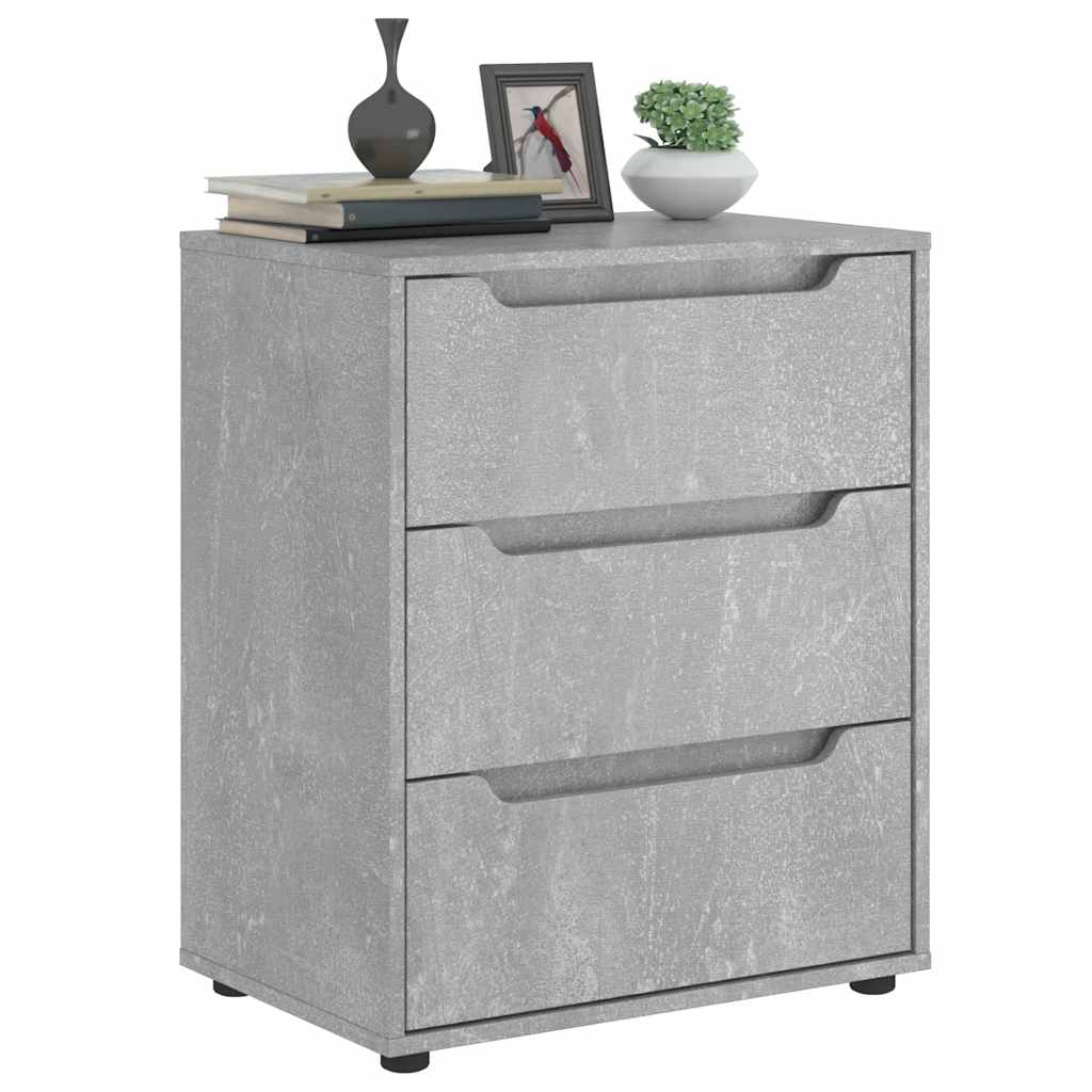 vidaXL Dressoir VISNES 60x40x73 cm bewerkt hout wit
